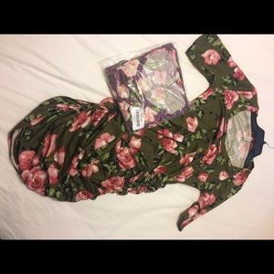 TWO Mother Bee maternity dresses (NWOT and NWT)